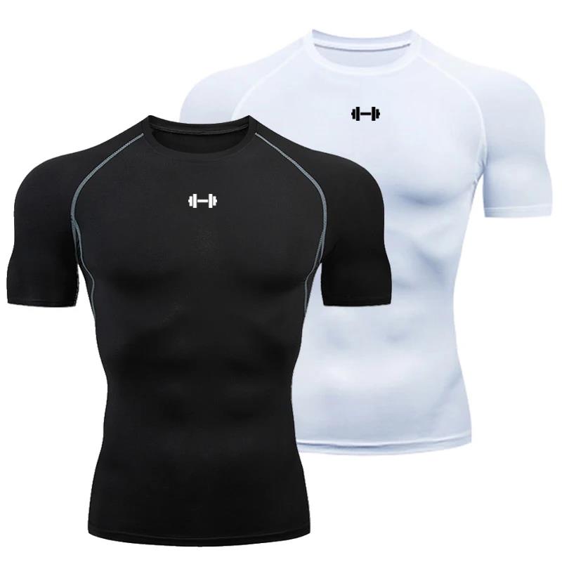 قميص ضاغط للرجال، ملابس رياضية - مراجعة T Shirt Tight Fit وسعره