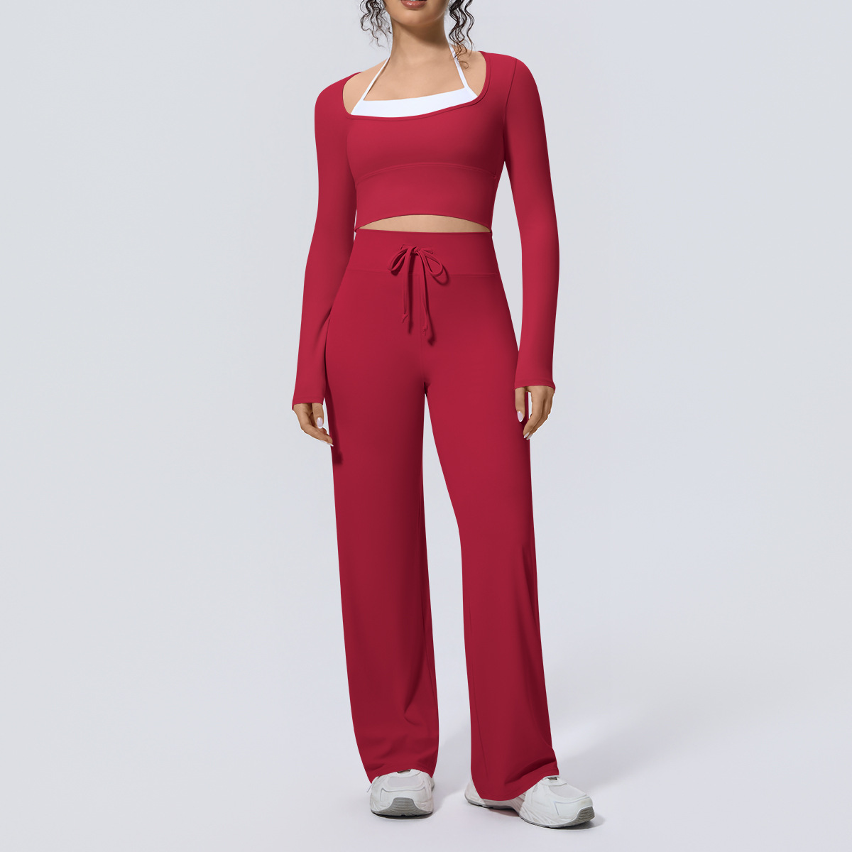 بدلة يوغا نسائية من قطعتين: تو - مراجعة Compression Long Pant وسعره